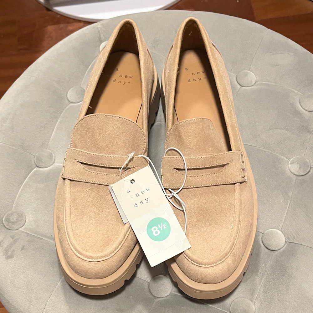 NWT A New Day Tan Archie Loafer